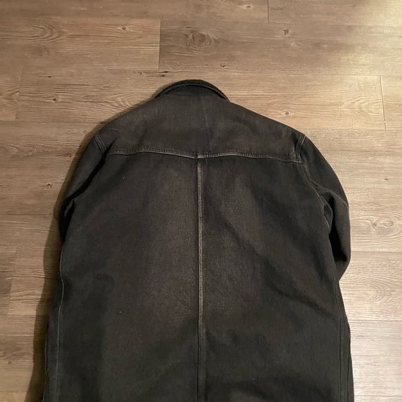 Stampd LA Shearling fleece lined denim jacket with - Picture 5 of 5